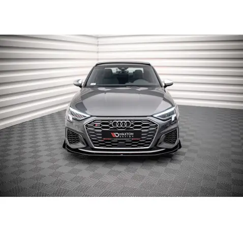 Street Pro Lame Du Pare-Chocs Avant + Flaps Audi S3 / A3 S-Line 8Y