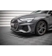 Street Pro Lame Du Pare-Chocs Avant + Flaps Audi S3 / A3 S-Line 8Y