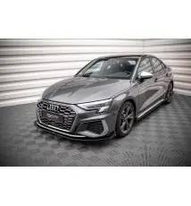 Street Pro Lame Du Pare-Chocs Avant + Flaps Audi S3 / A3 S-Line 8Y