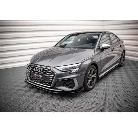 Street Pro Lame Du Pare-Chocs Avant + Flaps Audi S3 / A3 S-Line 8Y