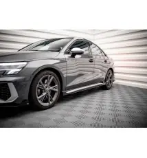Street Pro Rajouts Des Bas De Caisse + Flaps V.1 Audi S3 / A3 S-Line 8Y / 8Y Facelift