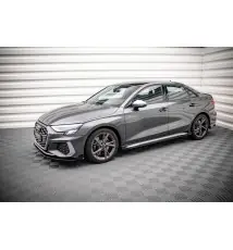Street Pro Rajouts Des Bas De Caisse + Flaps V.1 Audi S3 / A3 S-Line 8Y / 8Y Facelift
