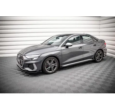 Street Pro Rajouts Des Bas De Caisse + Flaps V.1 Audi S3 / A3 S-Line 8Y / 8Y Facelift