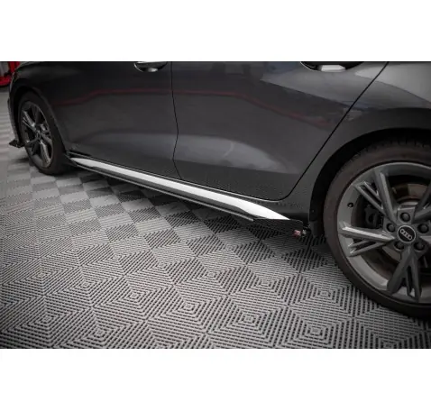 Street Pro Rajouts Des Bas De Caisse + Flaps V.1 Audi S3 / A3 S-Line 8Y / 8Y Facelift