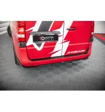 Arriere Splitter (avec une barre verticale) Mercedes-Benz Vito Long / V Long W447 Facelift