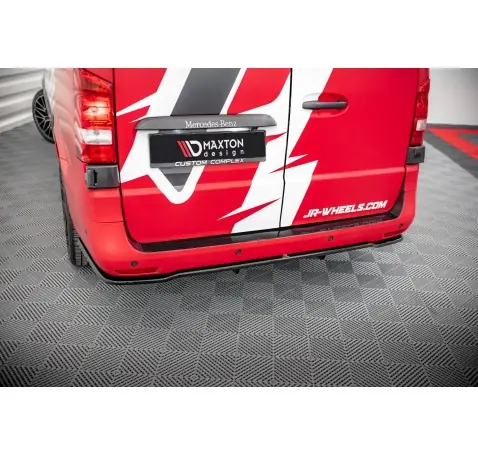 Arriere Splitter (avec une barre verticale) Mercedes-Benz Vito Long / V Long W447 Facelift Arriere Splitter (avec une barre verticale) Mercedes-Benz Vito Long / V Long W447 Facelift