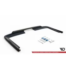 Arriere Splitter (avec une barre verticale) Mercedes-Benz Vito Long / V Long W447 Facelift