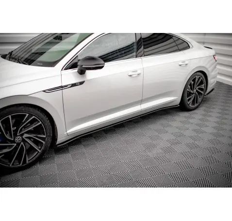 Street Pro Rajouts Des Bas De Caisse V.2 Volkswagen Arteon R / R-Line Sedan / Shooting Brake Mk1 Facelift