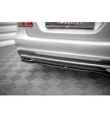 Arriere Splitter (avec une barre verticale) Mercedes-Benz E AMG-Line Sedan W212 Facelift
