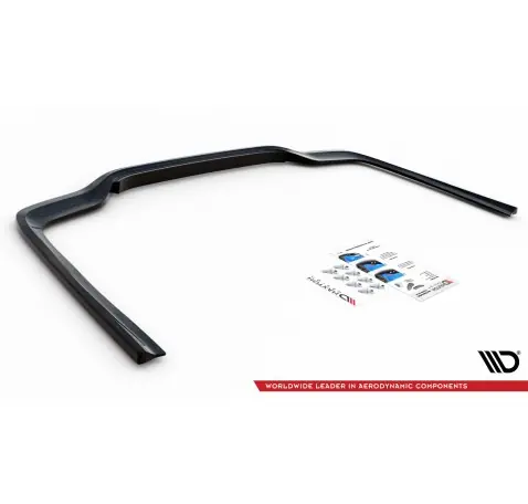 Arriere Splitter (avec une barre verticale) Mercedes-Benz E AMG-Line Sedan W212 Facelift