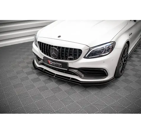 Lame Du Pare-Chocs Avant V.1 Mercedes-AMG C63 Coupe AMG Aero Pack C205 Facelift