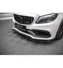 Lame Du Pare-Chocs Avant V.2 Mercedes-AMG C63 Coupe AMG Aero Pack C205 Facelift