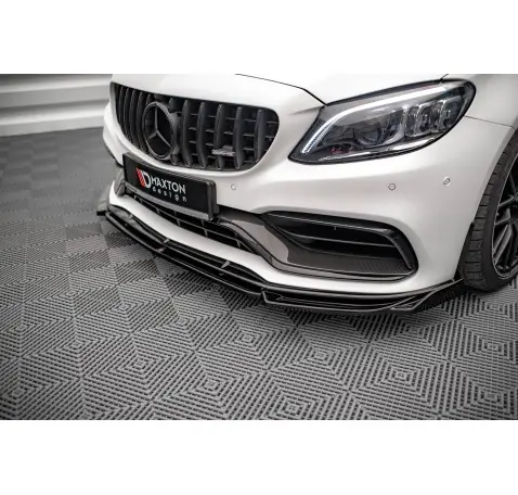 Lame Du Pare-Chocs Avant V.2 Mercedes-AMG C63 Coupe AMG Aero Pack C205 Facelift