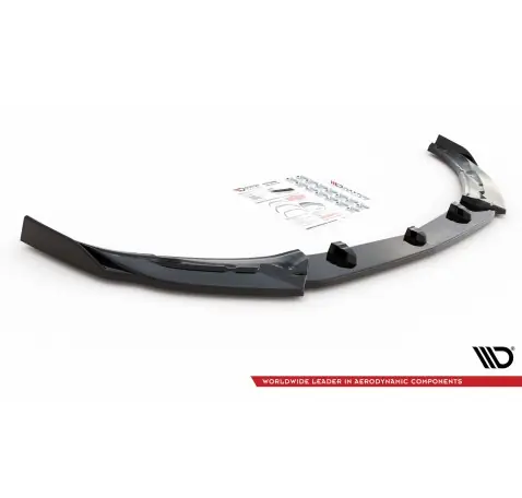 Lame Du Pare-Chocs Avant V.2 Mercedes-AMG C63 Coupe AMG Aero Pack C205 Facelift