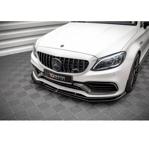 Lame Du Pare-Chocs Avant V.3 Mercedes-AMG C63 Coupe AMG Aero Pack C205 Facelift