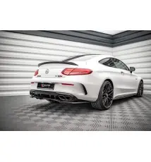 Arriere Splitter (avec une barre verticale) Mercedes-AMG C 63AMG Coupe AMG Aero Pack C205 Facelift