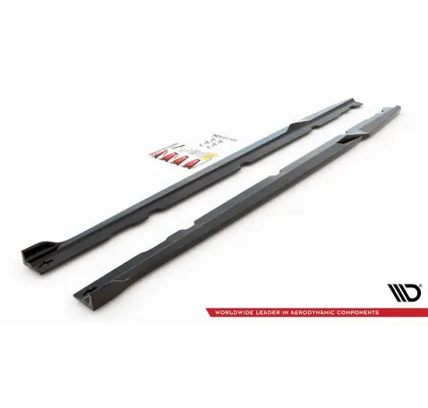 Rajouts Des Bas De Caisse V.2 Mercedes-AMG C 63AMG Coupe C205 Facelift