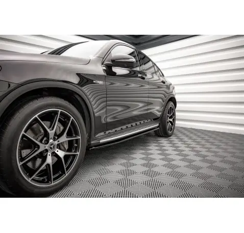 Rajouts Des Bas De Caisse V.1 Mercedes-Benz GLC Coupe AMG-Line C253 Facelift Rajouts Des Bas De Caisse V.1 Mercedes-Benz GLC Coupe AMG-Line C253 Facelift