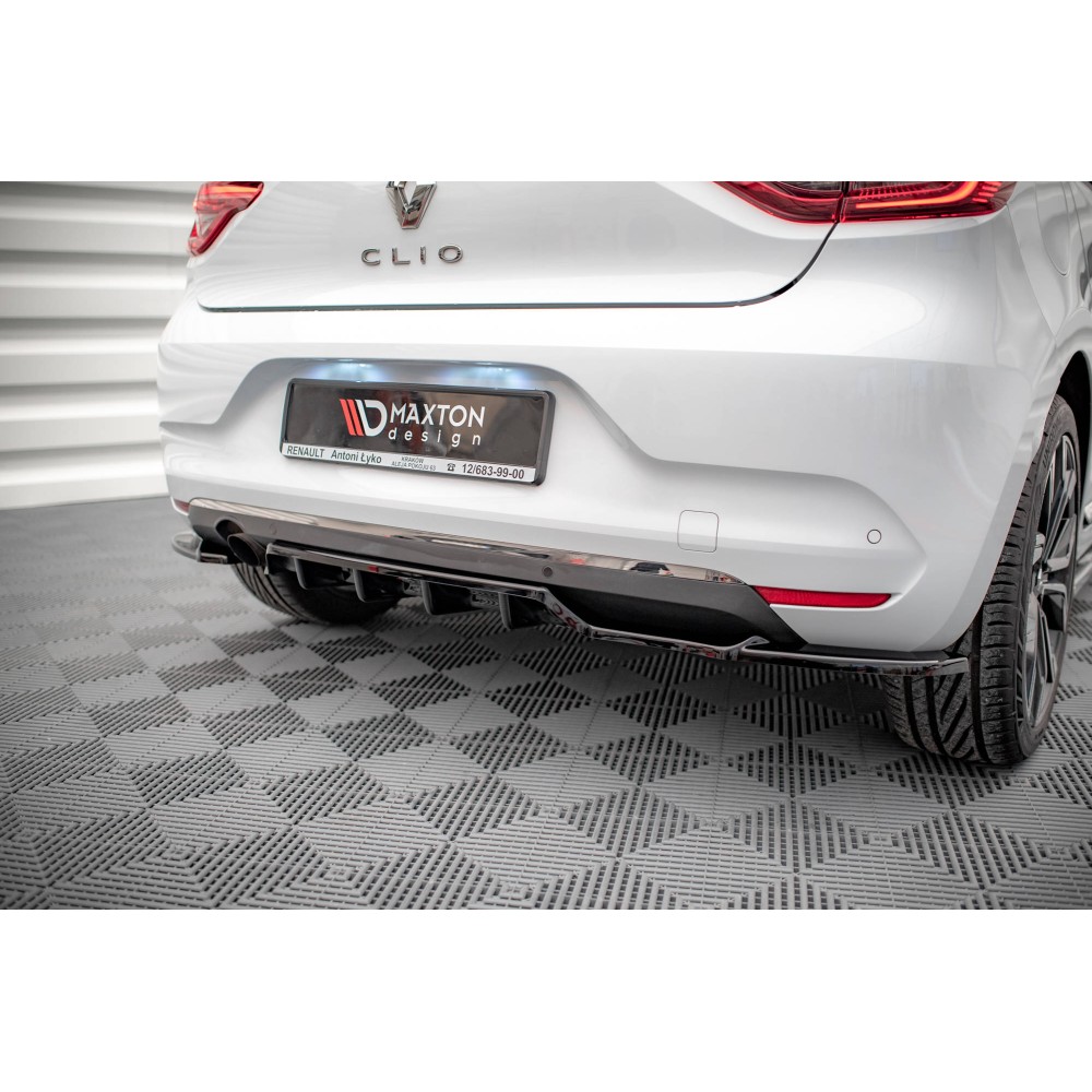 Arriere Splitter (avec une barre verticale) Renault Clio Mk5