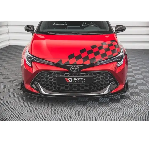 Lame Du Pare-Chocs Avant V.1 + Ailerons Toyota Corolla GR Sport XII