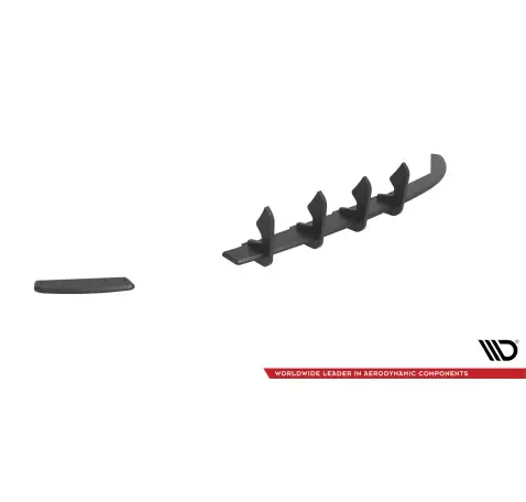 Street Pro Central Diffuseur Arriere Jaguar XF R-Sport Mk2