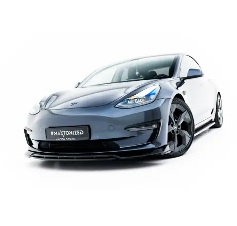 Lame Du Pare-Chocs Avant V.3 Tesla Model 3 Lame Du Pare-Chocs Avant V.3 Tesla Model 3