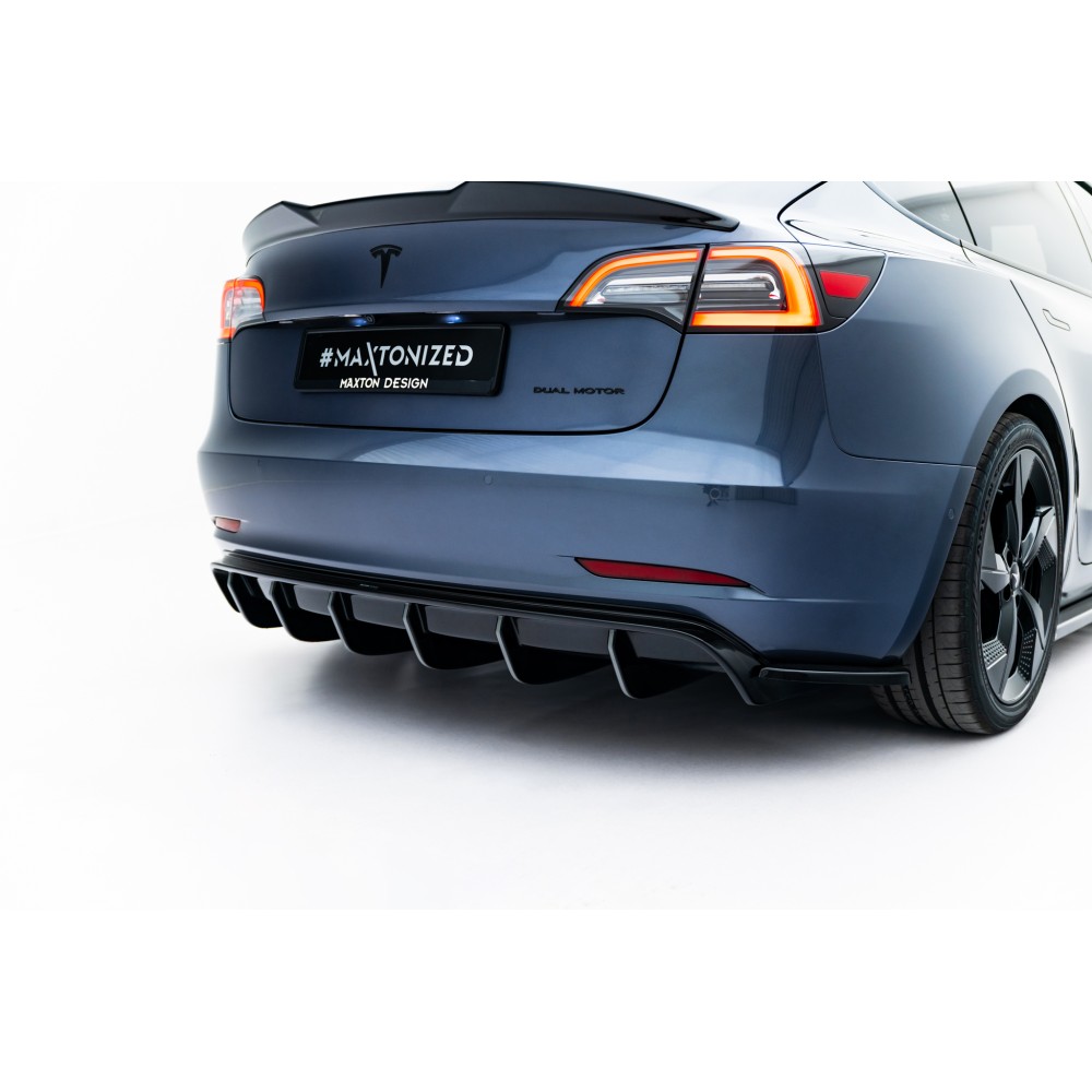 Diffuseur Arrière Complet V.2 Tesla Model 3