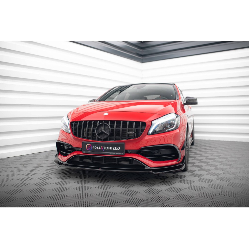 Lame Du Pare-Chocs Avant V.2 Mercedes-Benz A45 Aero W176 Facelift