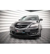 Street Pro Lame Du Pare-Chocs Avant V.1 + Flaps Mazda 3 MPS Mk1