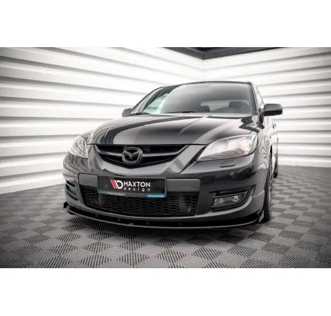 Street Pro Lame Du Pare-Chocs Avant V.1 + Flaps Mazda 3 MPS Mk1