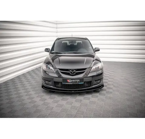 Street Pro Lame Du Pare-Chocs Avant V.1 + Flaps Mazda 3 MPS Mk1