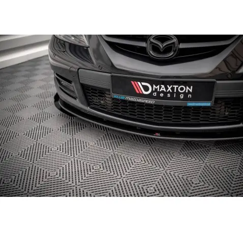 Street Pro Lame Du Pare-Chocs Avant V.1 + Flaps Mazda 3 MPS Mk1