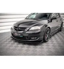 Street Pro Lame Du Pare-Chocs Avant V.1 + Flaps Mazda 3 MPS Mk1