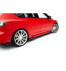 Street Pro Rajouts Des Bas De Caisse + Flaps Mazda 3 MPS Mk1