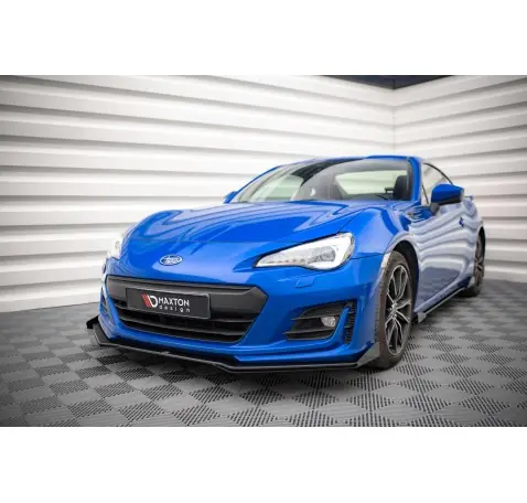 Street Pro Lame Du Pare-Chocs Avant V.1 + Flaps Subaru BRZ Mk1 Facelift