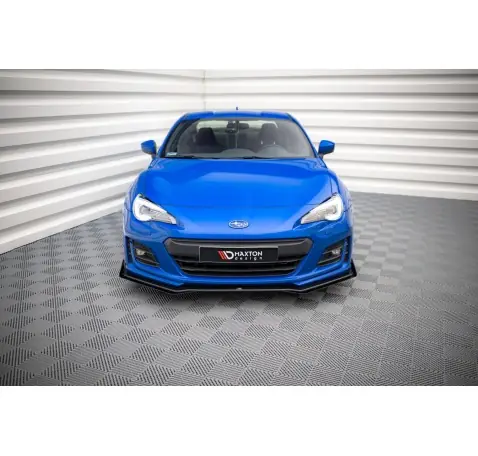 Street Pro Lame Du Pare-Chocs Avant V.1 + Flaps Subaru BRZ Mk1 Facelift