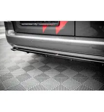 Arriere Splitter (avec une barre verticale) Peugeot Partner Long Mk3