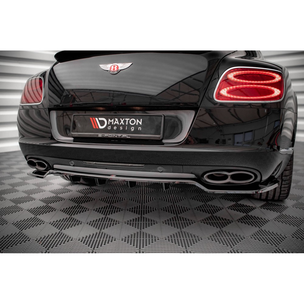Arriere Splitter (avec une barre verticale) Bentley Continental GT V8 S Mk2