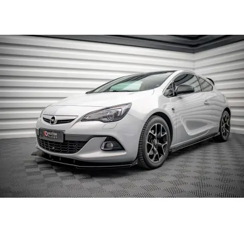 Street Pro Lame Du Pare-Chocs Avant V.1 + Flaps Opel Astra GTC OPC-Line J