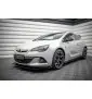 Street Pro Lame Du Pare-Chocs Avant V.1 + Flaps Opel Astra GTC OPC-Line J