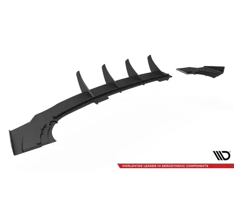 Street Pro Diffuseur Arrière Complet + Flaps Opel Astra GTC OPC-Line J