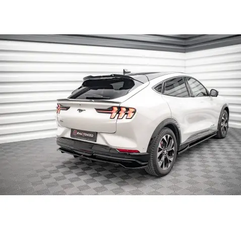 Arriere Splitter (avec une barre verticale) Ford Mustang Mach-E Mk1
