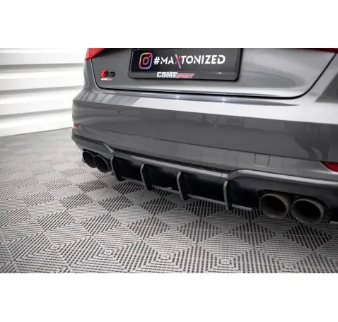 Street Pro Central Diffuseur Arriere Audi S3 Sportback 8V Facelift Street Pro Central Diffuseur Arriere Audi S3 Sportback 8V Facelift