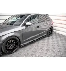 Street Pro Rajouts Des Bas De Caisse Audi S3 / A3 S-Line Sportback 8V Facelift