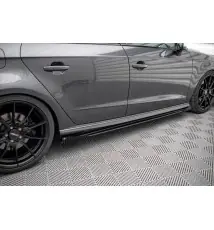 Street Pro Rajouts Des Bas De Caisse + Flaps Audi S3 / A3 S-Line Sportback 8V Facelift