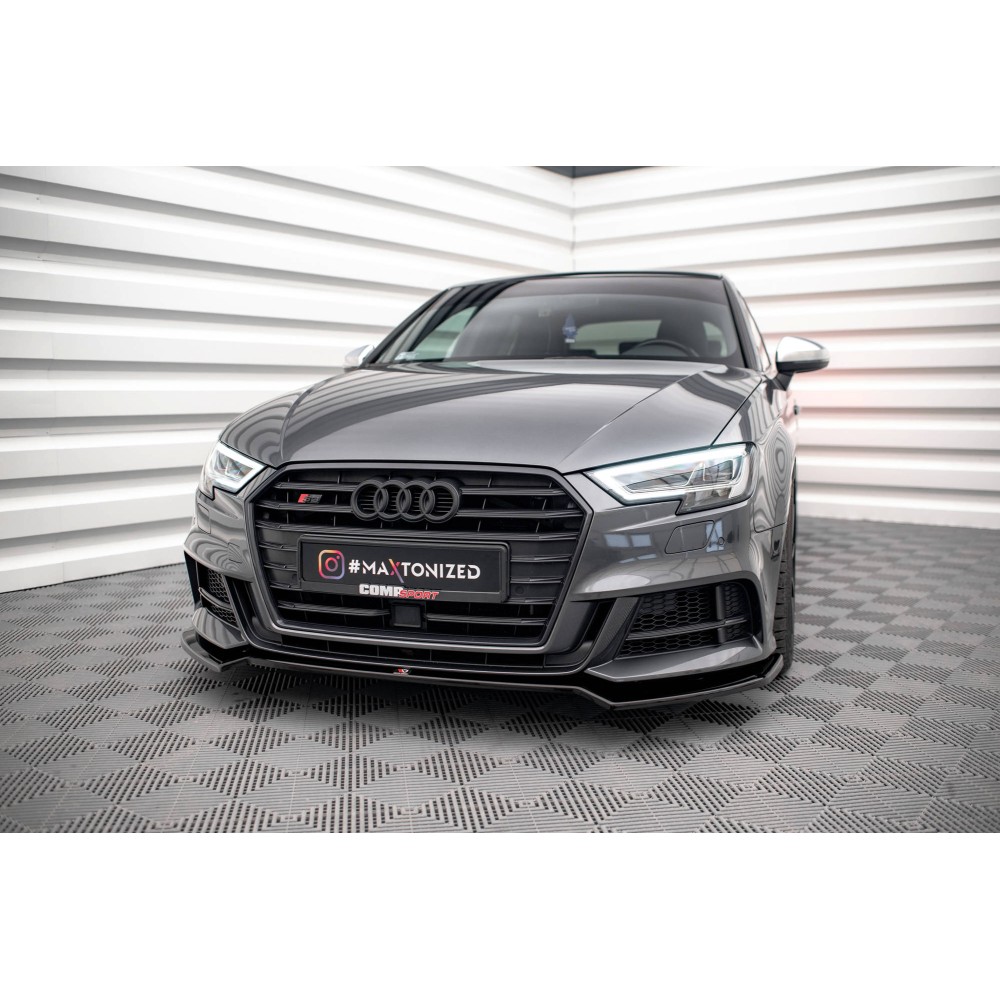 Lame Du Pare-Chocs Avant V.2 Audi S3 / A3 S-Line Sportback 8V Facelift