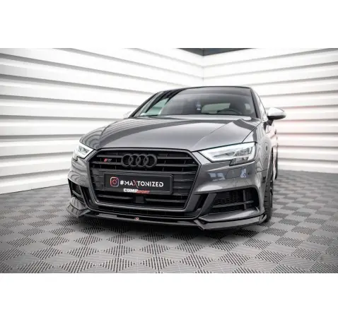 Lame Du Pare-Chocs Avant V.3 Audi S3 / A3 S-Line Sportback 8V Facelift