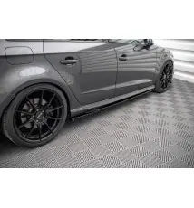 Rajouts Des Bas De Caisse V.2 Audi S3 / A3 S-Line Sportback 8V / 8V Facelift