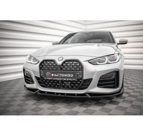 Lame Du Pare-Chocs Avant V.2 BMW 4 / i4 Gran Coupe M-Pack / M440i G26