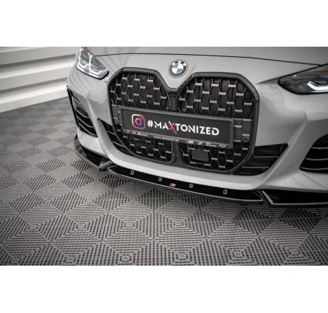 Lame Du Pare-Chocs Avant V.2 BMW 4 / i4 Gran Coupe M-Pack / M440i G26